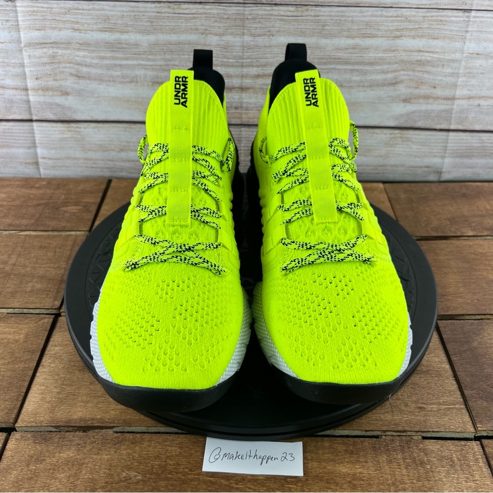 Under Armour UA Project Rock 3 HOVR Volt Black - Picture 5 of 7